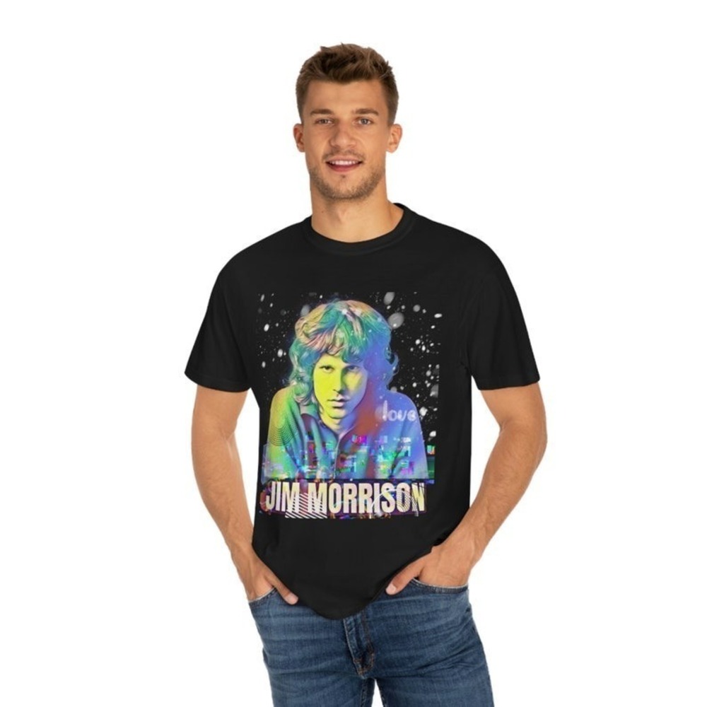Jim Morrison Graphic Tee Mens Tshirt